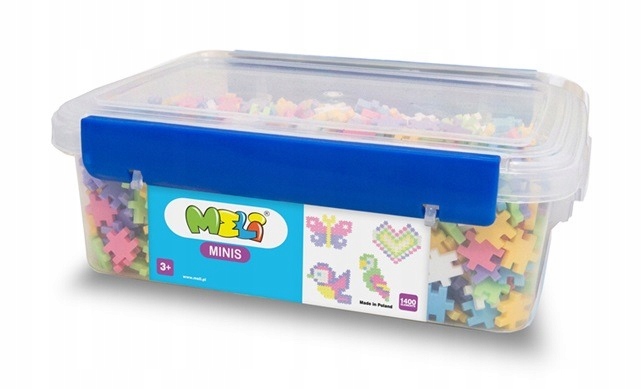 

Meli Klocki Wafle Minis Pastel Edu 1400 Elem 50311