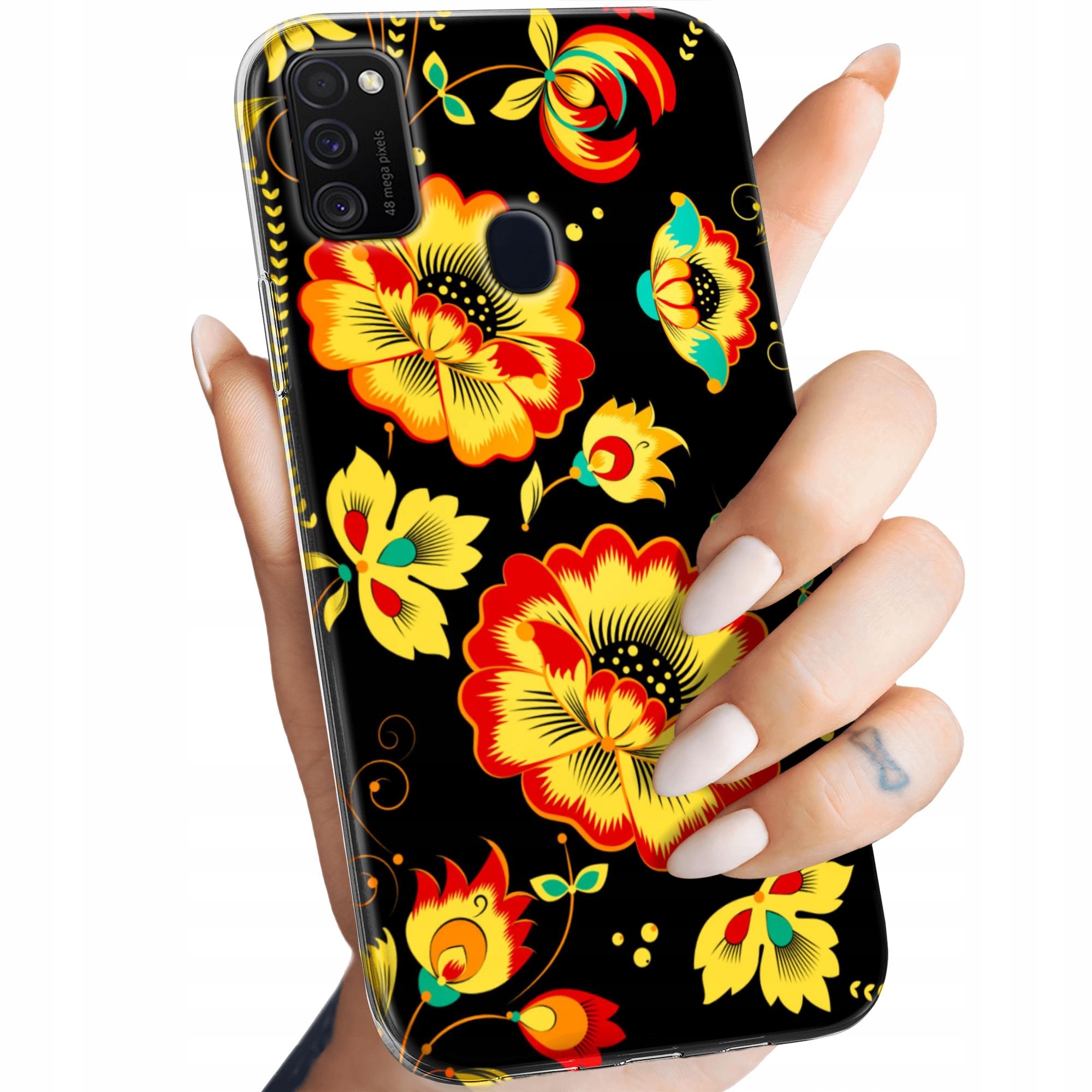 

Etui do Samsung Galaxy M21 Folk Ludowe Case