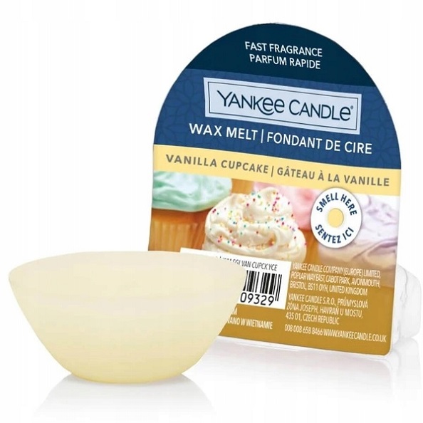 YANKEE CANDLE wosk zapachowy VANILLA CUPCAKE