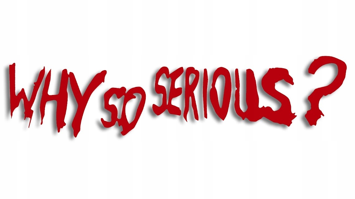 

Naklejka Why So Serious joker czerwona
