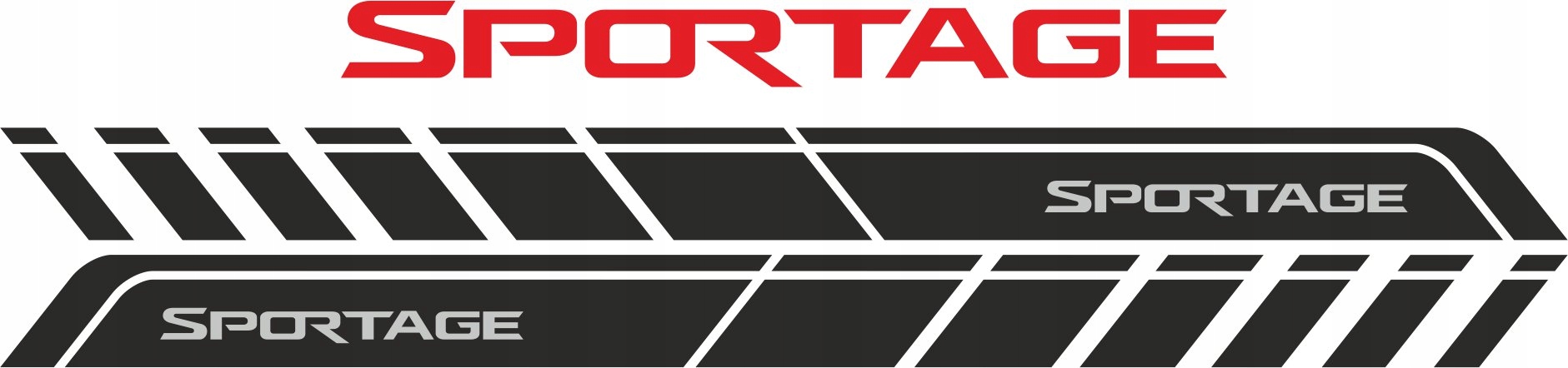 Samolepky na auto Kia Sportage GT-Line