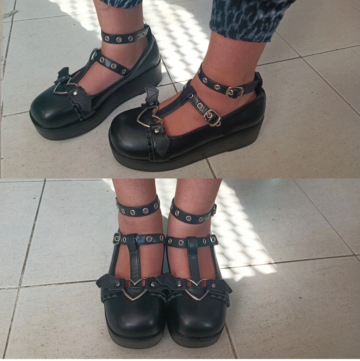 GOTH51 Botki na platformie LOLITA, Harajuku - 38 Kod producenta GOTH