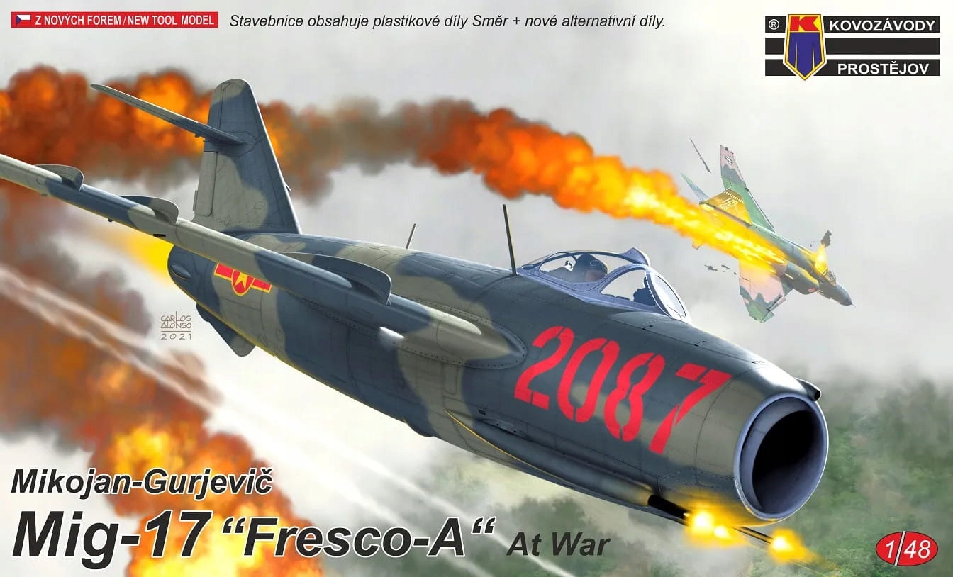 Kovozavody 4826 1:48 MiG-17 Fresco-A At War