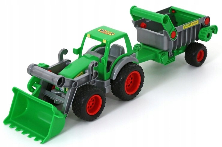 

Wader Traktor-ładowarka z naczepą Farmer Technik