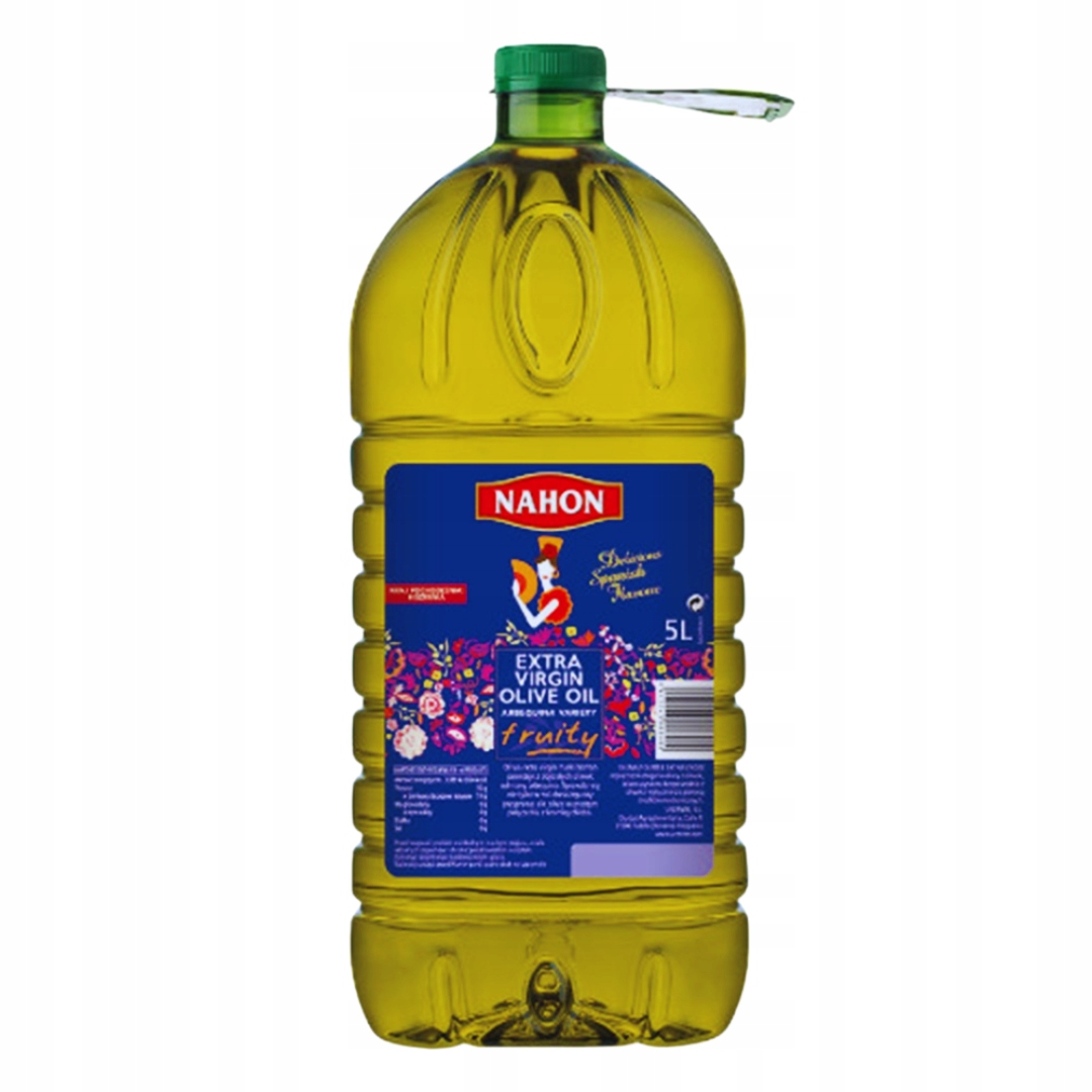 Oliwa extra virgin Pet 5L Nahon