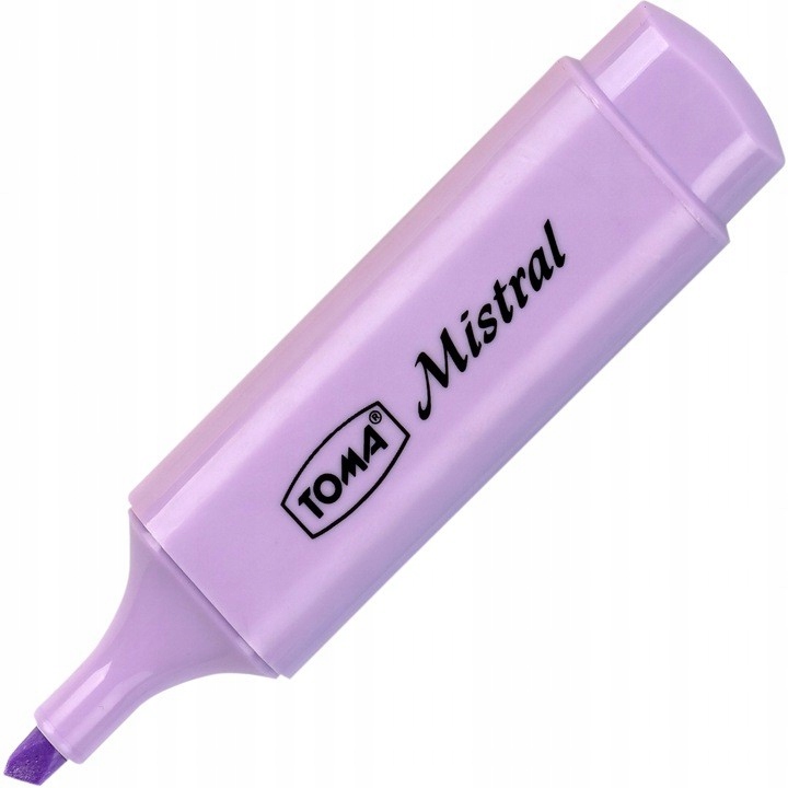 Zakreślacz pastelowy FIOLETOWY TO-334 TOMA MISTRAL