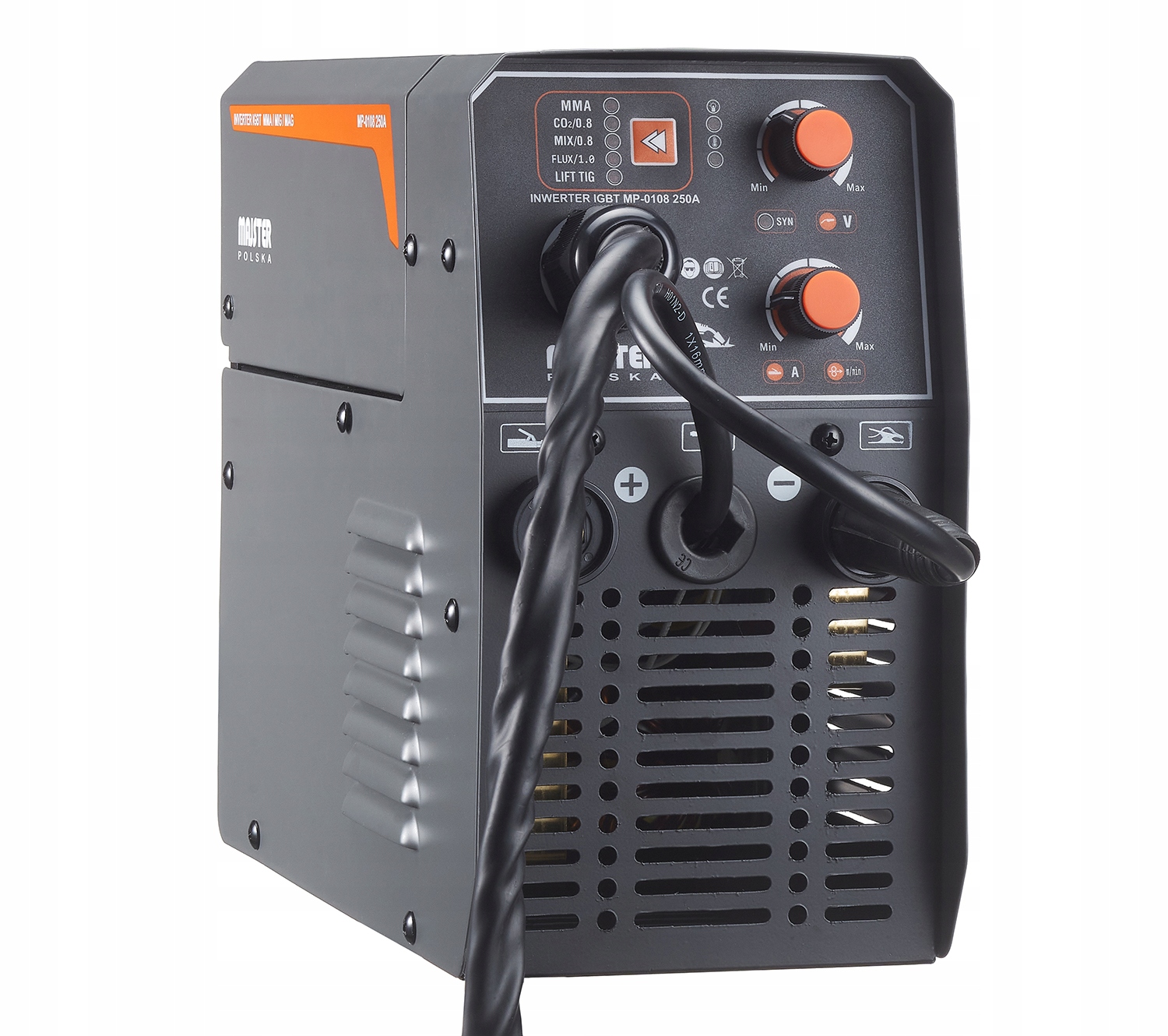 Spawarka INWERTOROWA MIGOMAT FLUX MMA MIG TIG 250A GAZOWY Z Spawarka INWERTOROWA MIGOMAT FLUX MMA MIG TIG 250A GAZOWY Z