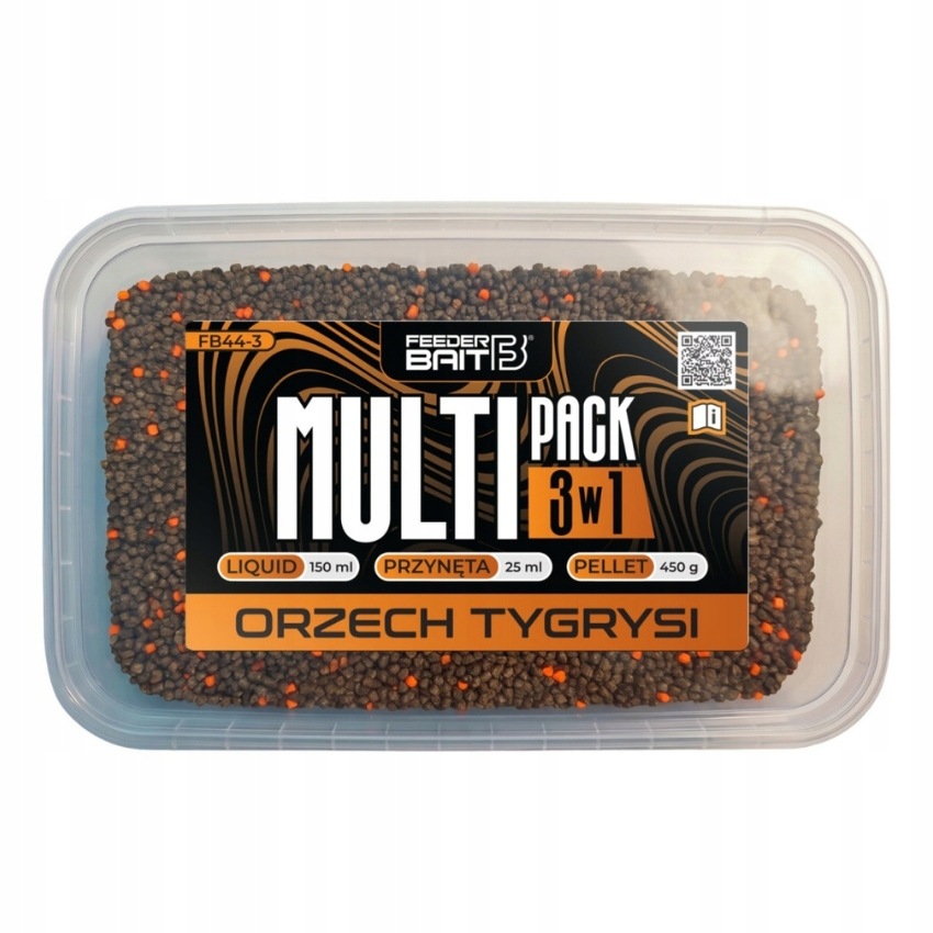 Multipack 3w1 Orzech Tygrysi Feeder Bait