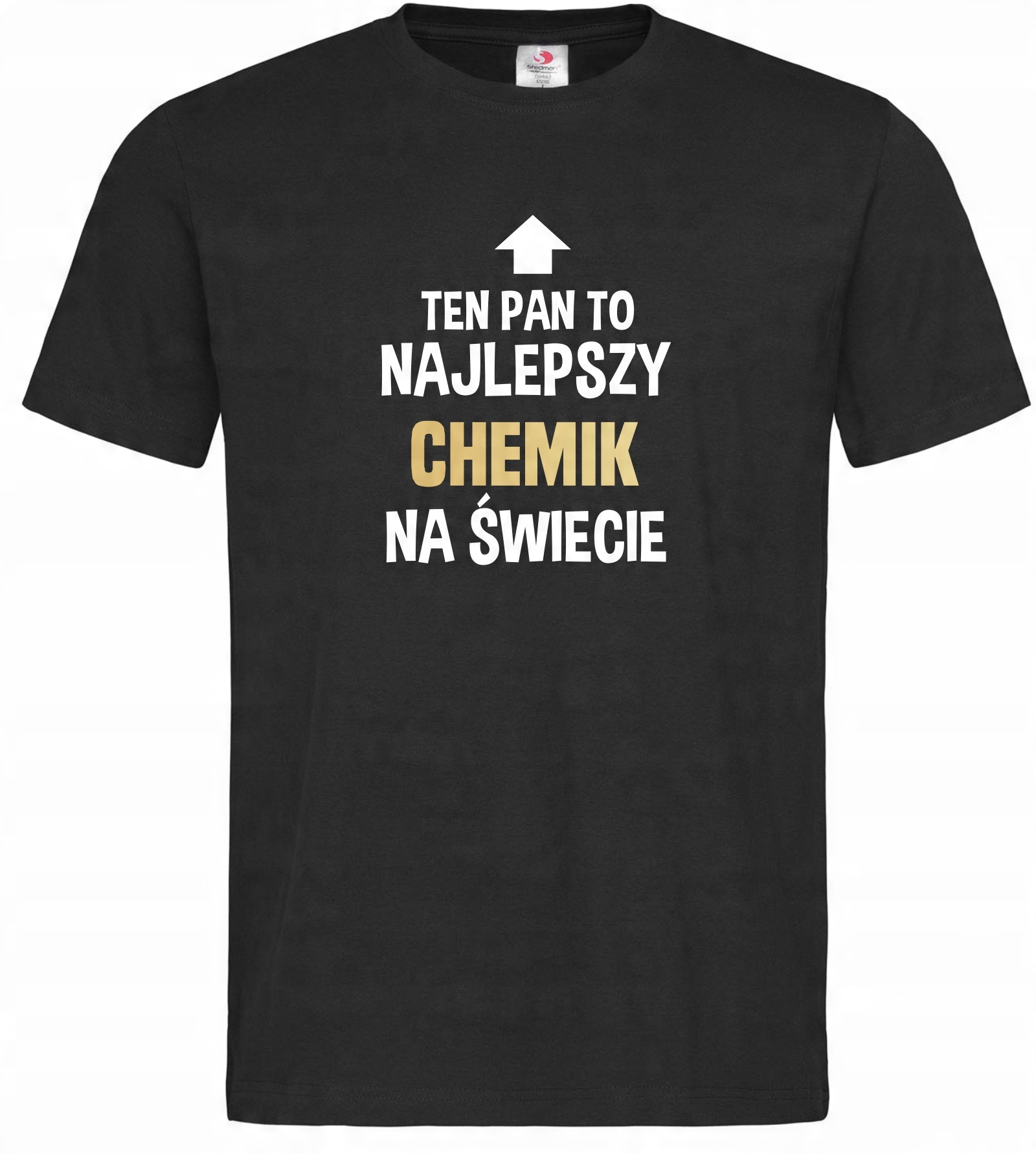 

koszulka Najlepszy Chemik z nadrukiem zabawna M