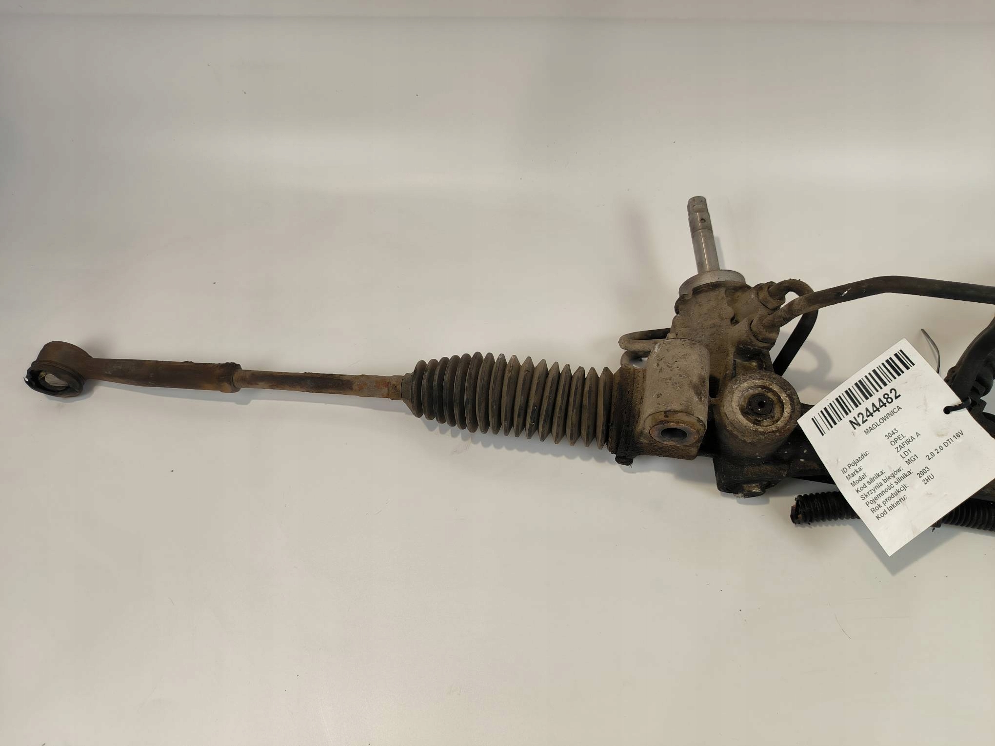control 4046331 OPEL ZAFIRA A