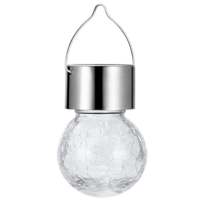 

Lampa Ogrodowa Led Solarna Kula GLS232P Szklana