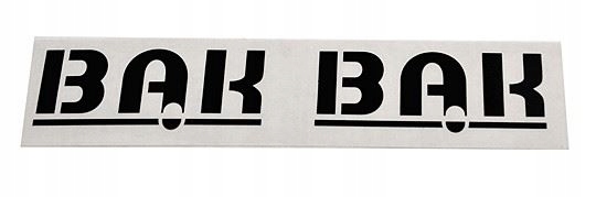 

Naklejki naklejka Wsk 125 Bąk czarne para
