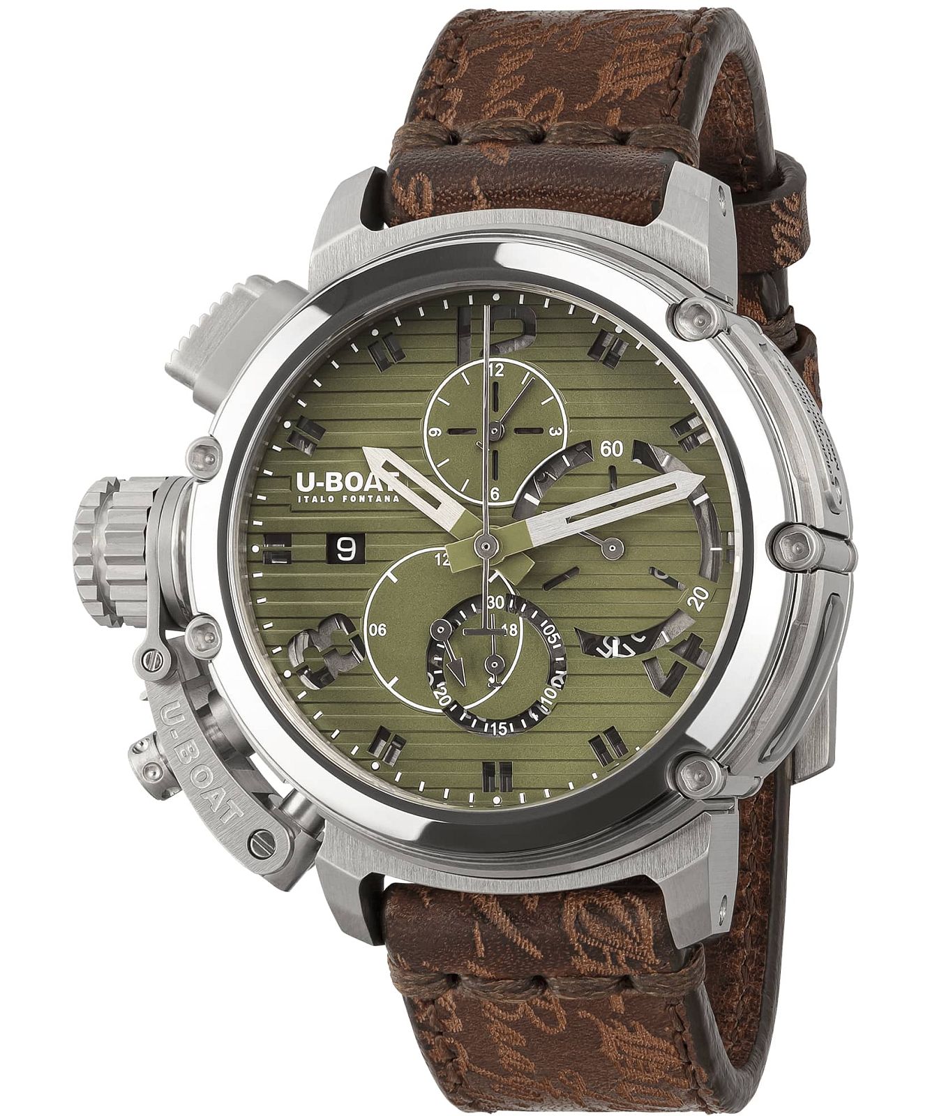 Pánské hodinky U-boat Chimera Chrono Ss Verde Limited Edition
