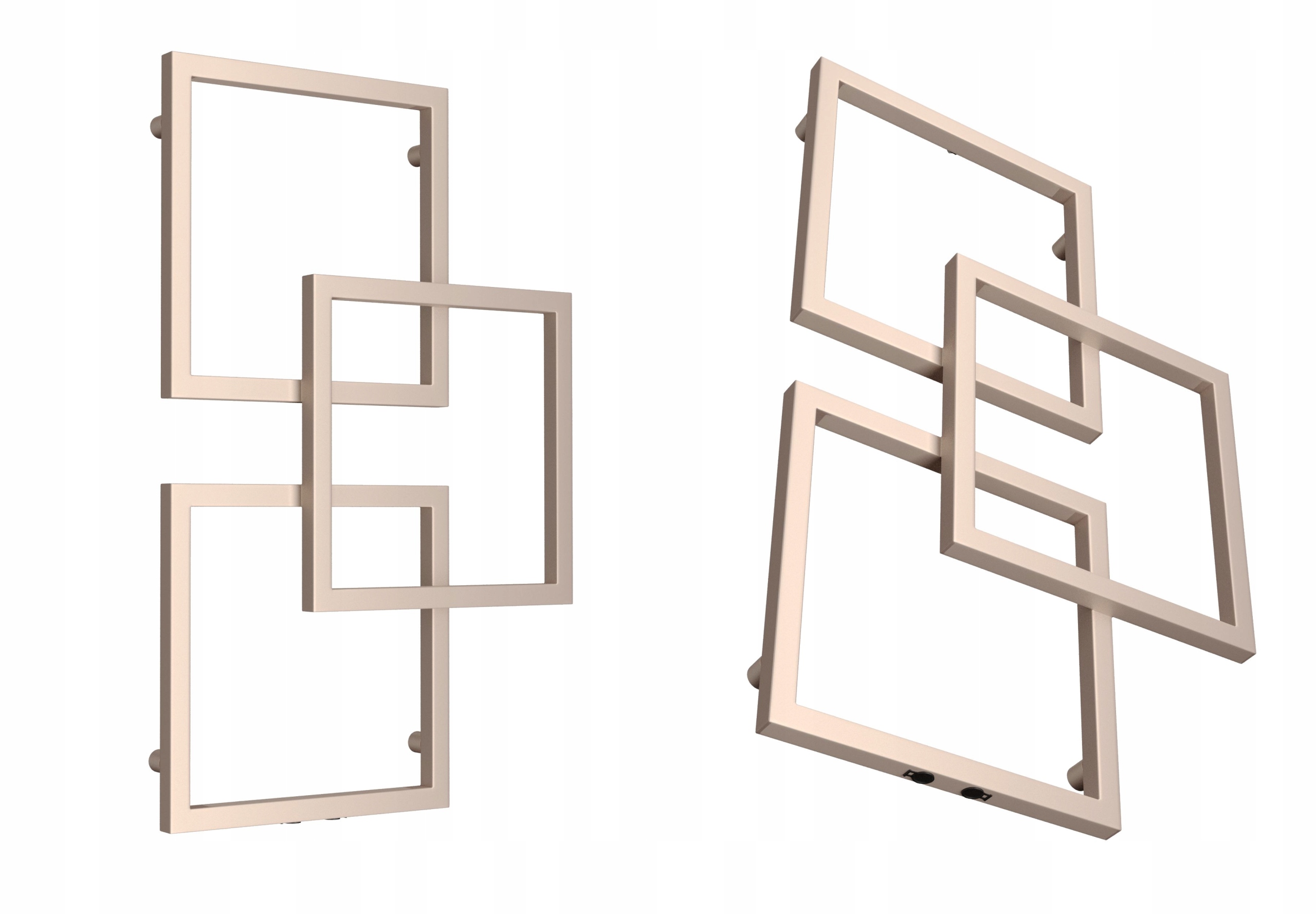 Dekoratívny Radiátor Pre C.o 1000/660 Zlatý Ružový