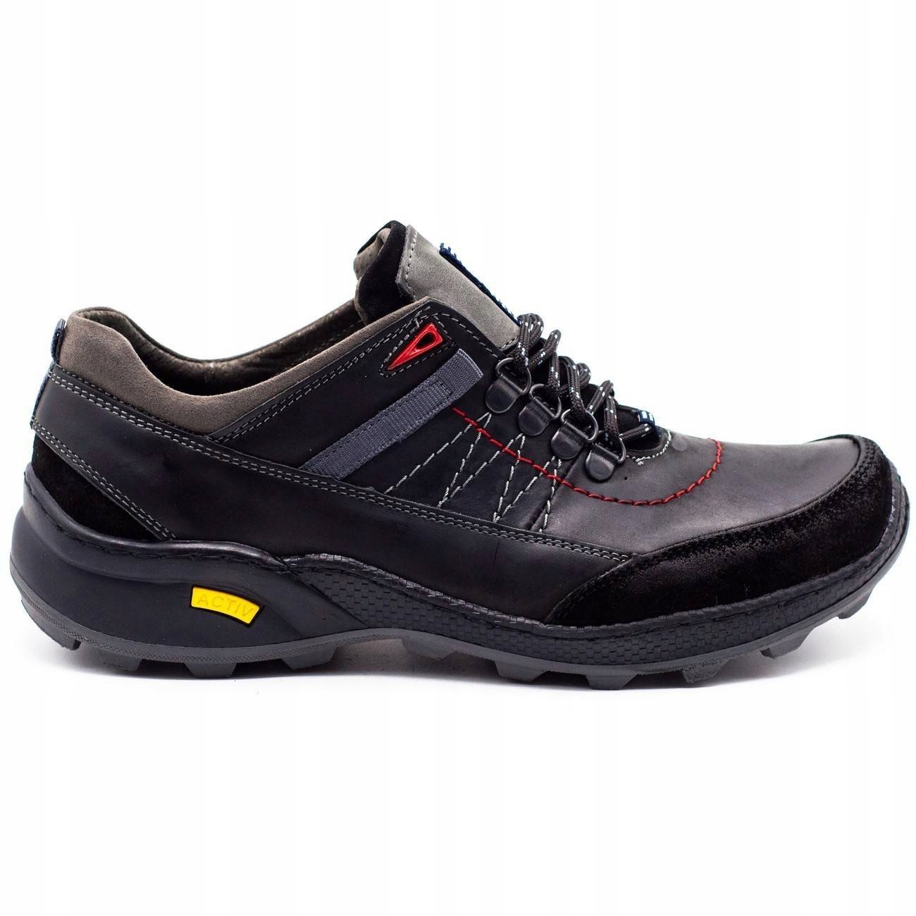 

Buty Męskie Trekkingowe Skóra 274GT Czarny 40