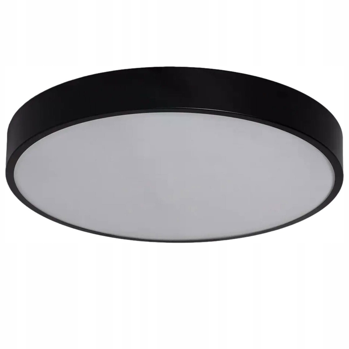 Stropná lampa stropné svietidlo čierna okrúhla 40 cm do obývacej izby spálne Abruzzo