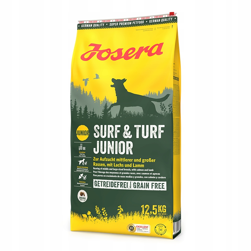 Josera Surf & Turf Junior 12,5 kg Bezobilné krmivo