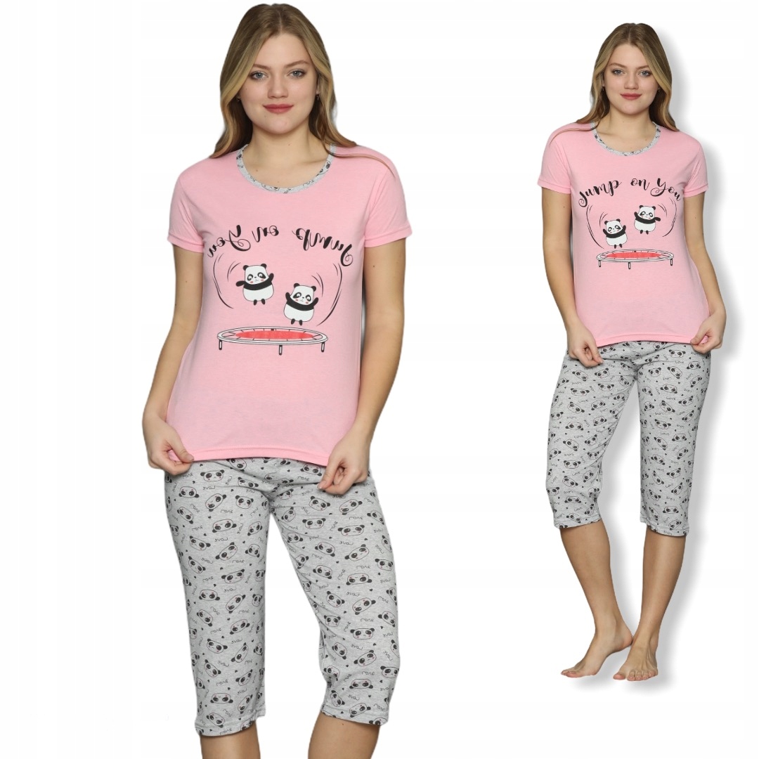 

Pizama Damska Spodnie 3/4 M L XL 2XL