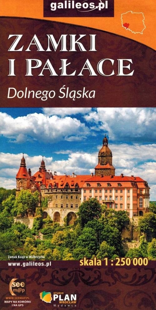 Dolny Śląsk Mapa Zamki I Pałace Dolnego Śląska
