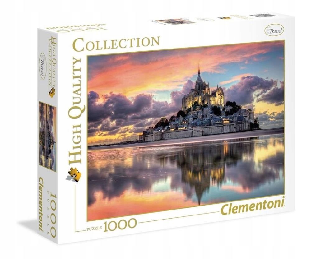 

Puzzle 1000 Hq Le Magnifique Mont Saint-miche