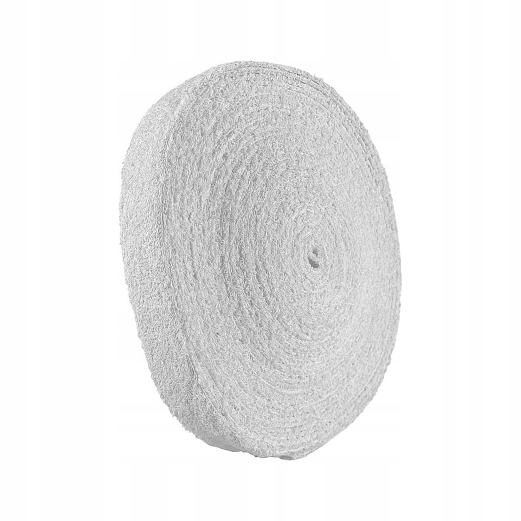 Badmintonová obalka Victor Frottee Grip Reel Bílá 12 m