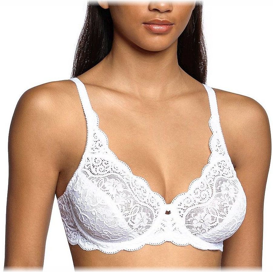 Triumph měkká podprsenka bílá, velikost 75D