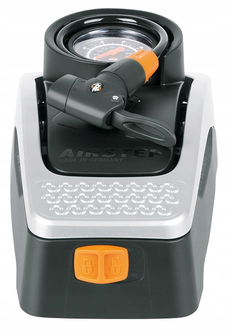 Pumpička na kolo Sks Airstep podlahová nožní manometr _max 7bar Sv/dv/av