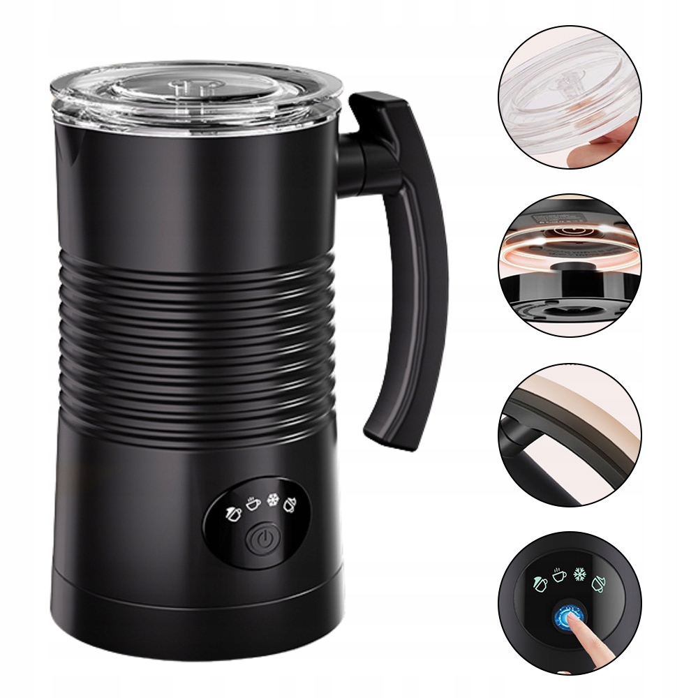 Automatický Napěňovač Mléka V Kávovaru 400 W Pro Latte Cappuccino 350 ML
