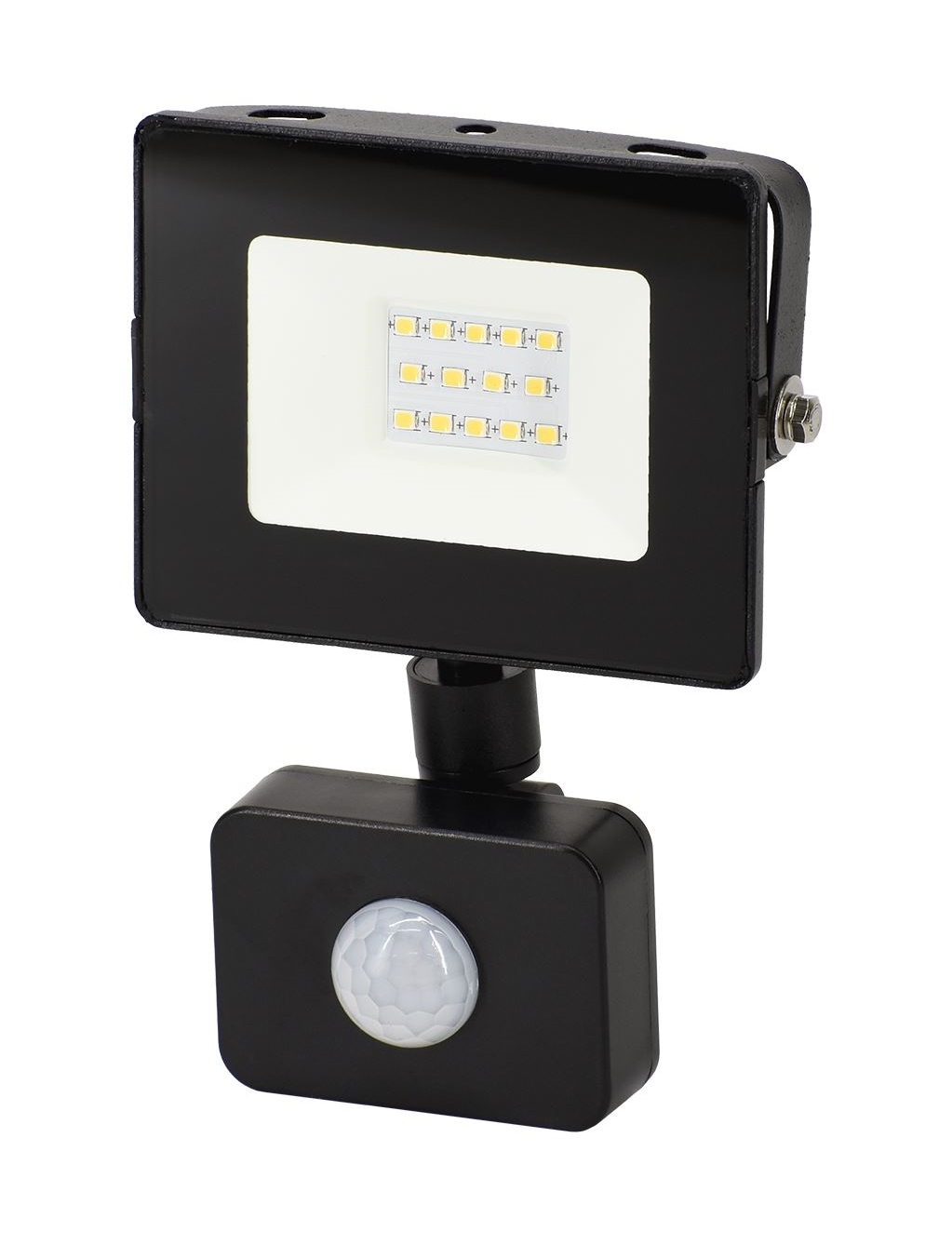 NAŚWIETLACZ LED KASTEL 10W 6000K IP65 Z CZUJ.RUCHU