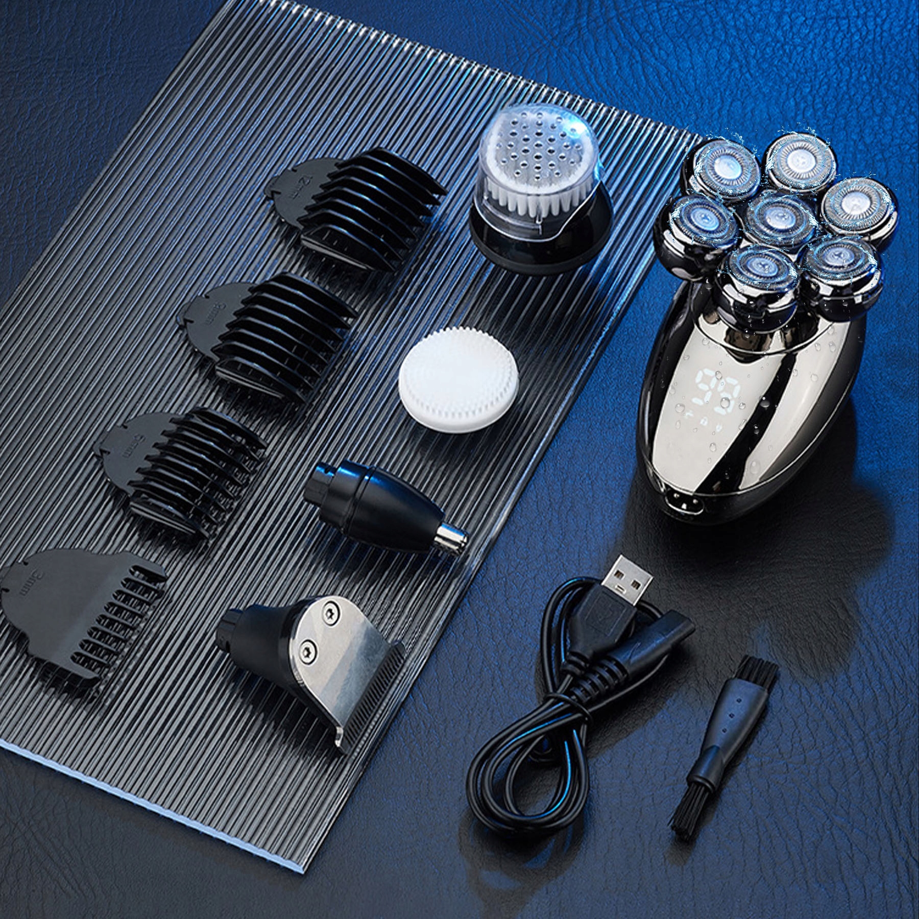 GOLARKA MĘSKA MASZYNKA DO GOLENIA BRODY GŁOWY Typ akumulatora litowo-jonowy