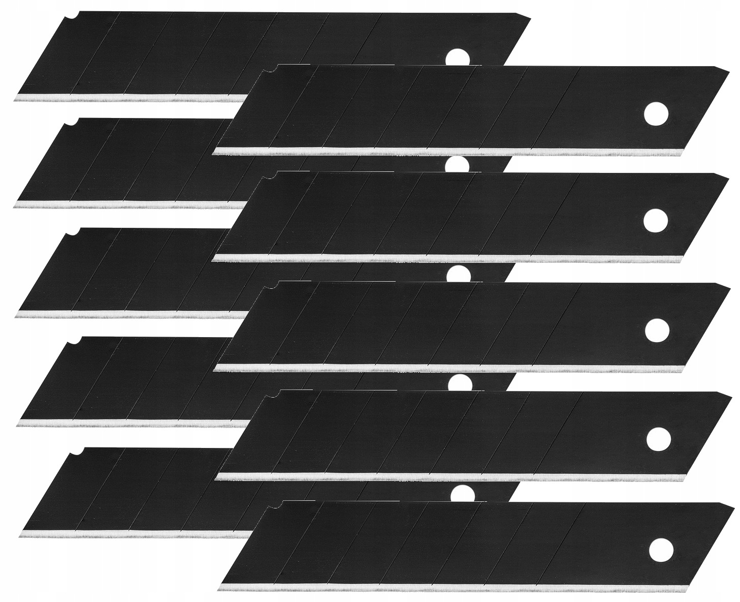 

Ostrze ostrza łamane wymienne czarne 10 szt 25mm