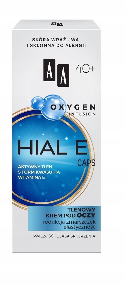 

Aa Oxygen Infusion 40+ tlenowy krem pod oczy