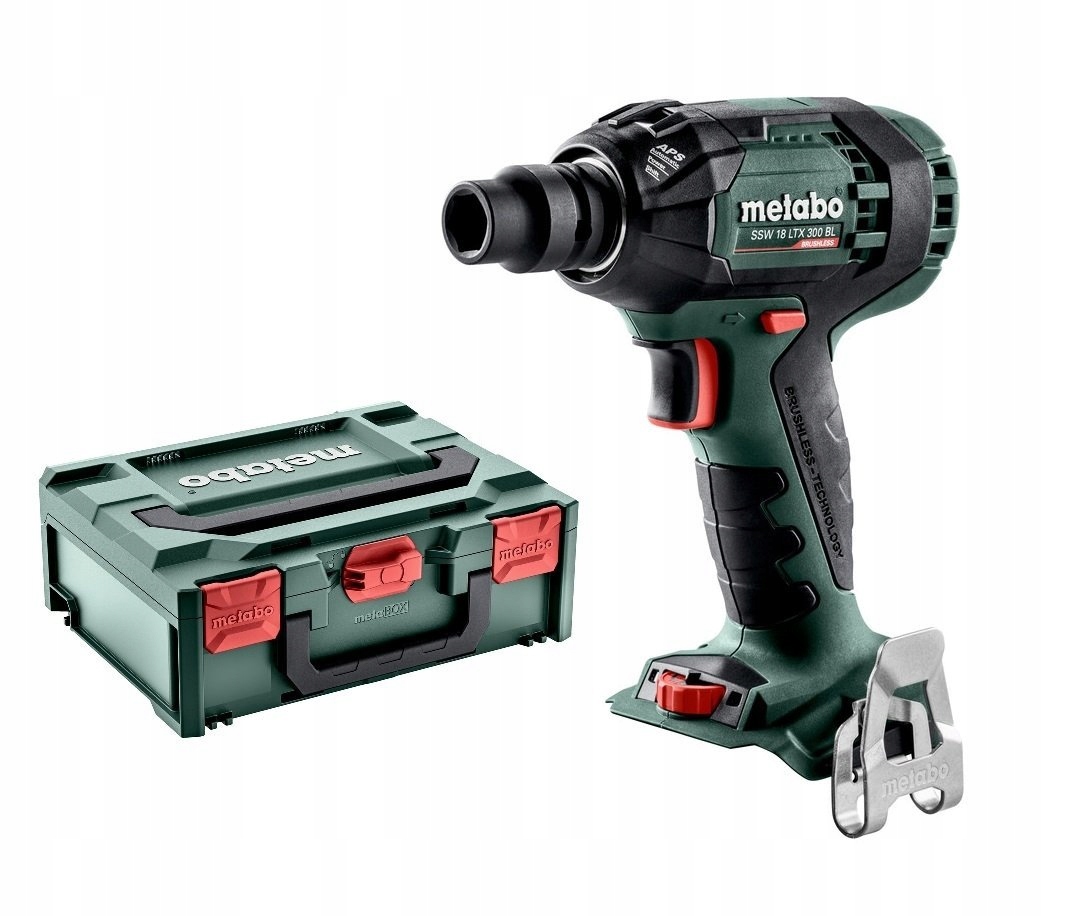 Zakrętak udarowy Metabo Ssw 18 Ltx 300 Bl MetaBOX 602395840