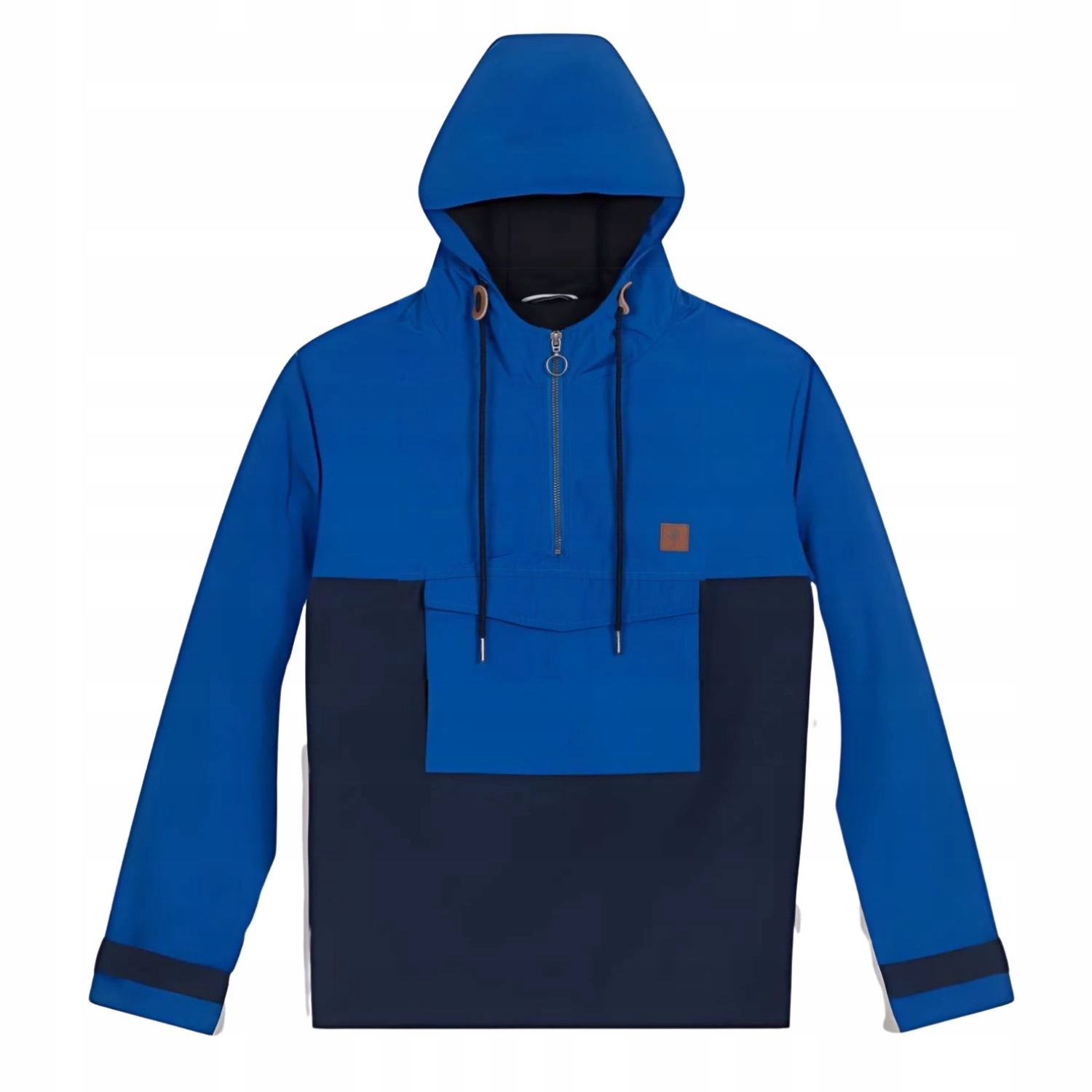 Pánská zimní bunda Faguo anorak modrá, lehká, s kapucí, teplá, velikost vel.