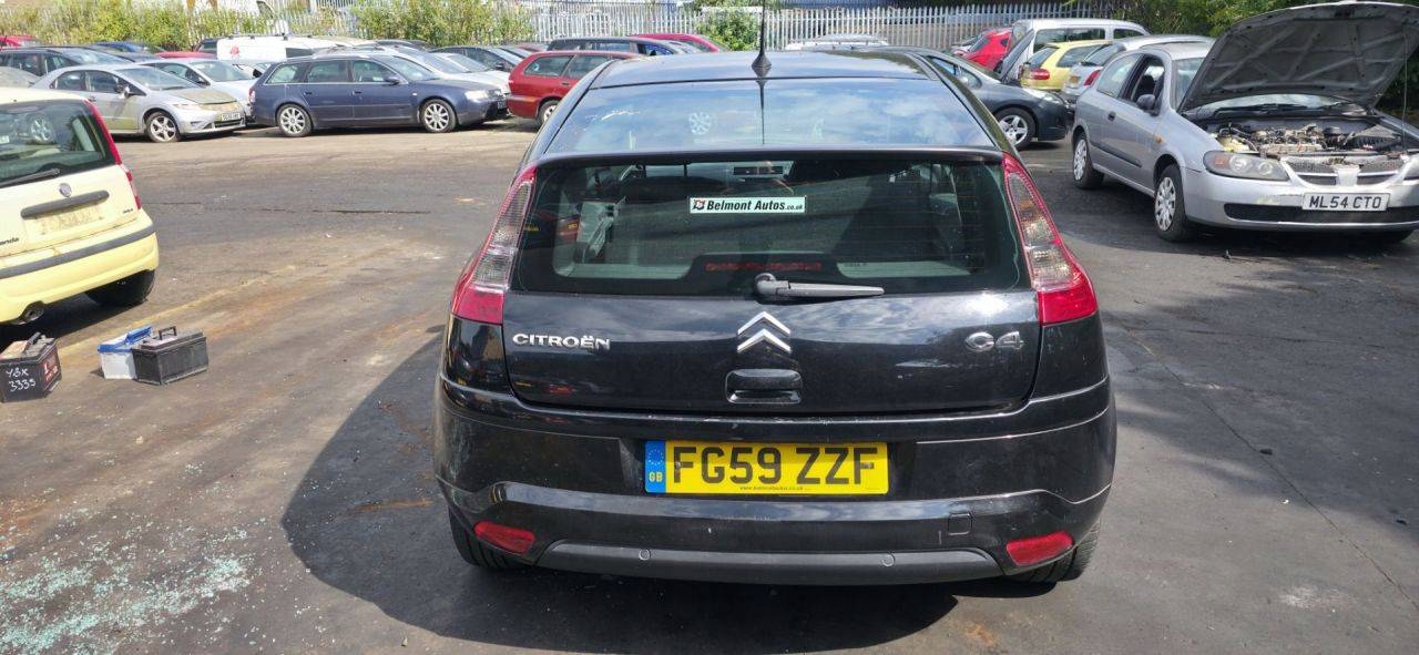 moulding bonnet Citroen C4 facelift 2009 9655571777