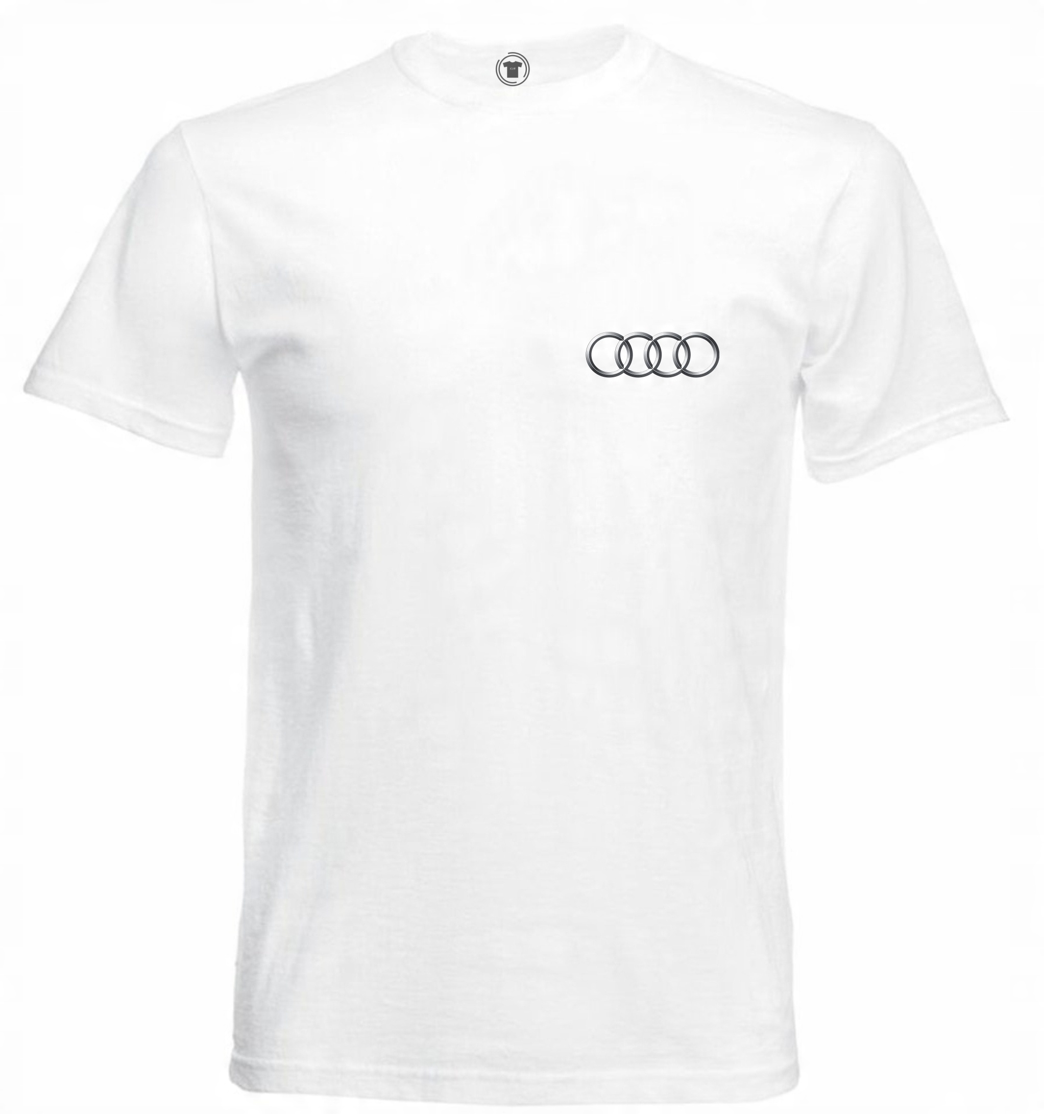 

Męska Koszulka Audi biała M