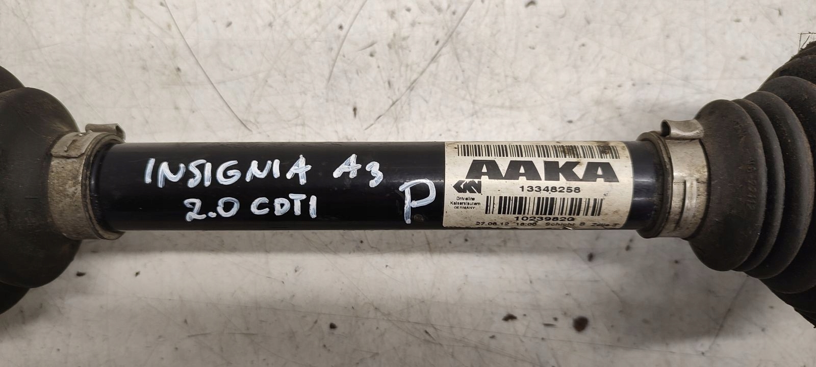 semi-axis right long Opel Insignia A 2,0 CDTI