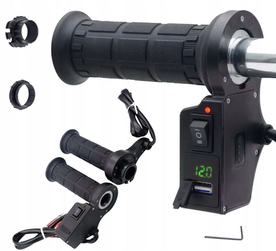 

Podgrzewane Manetki Motocyklowe Usb Voltomierz