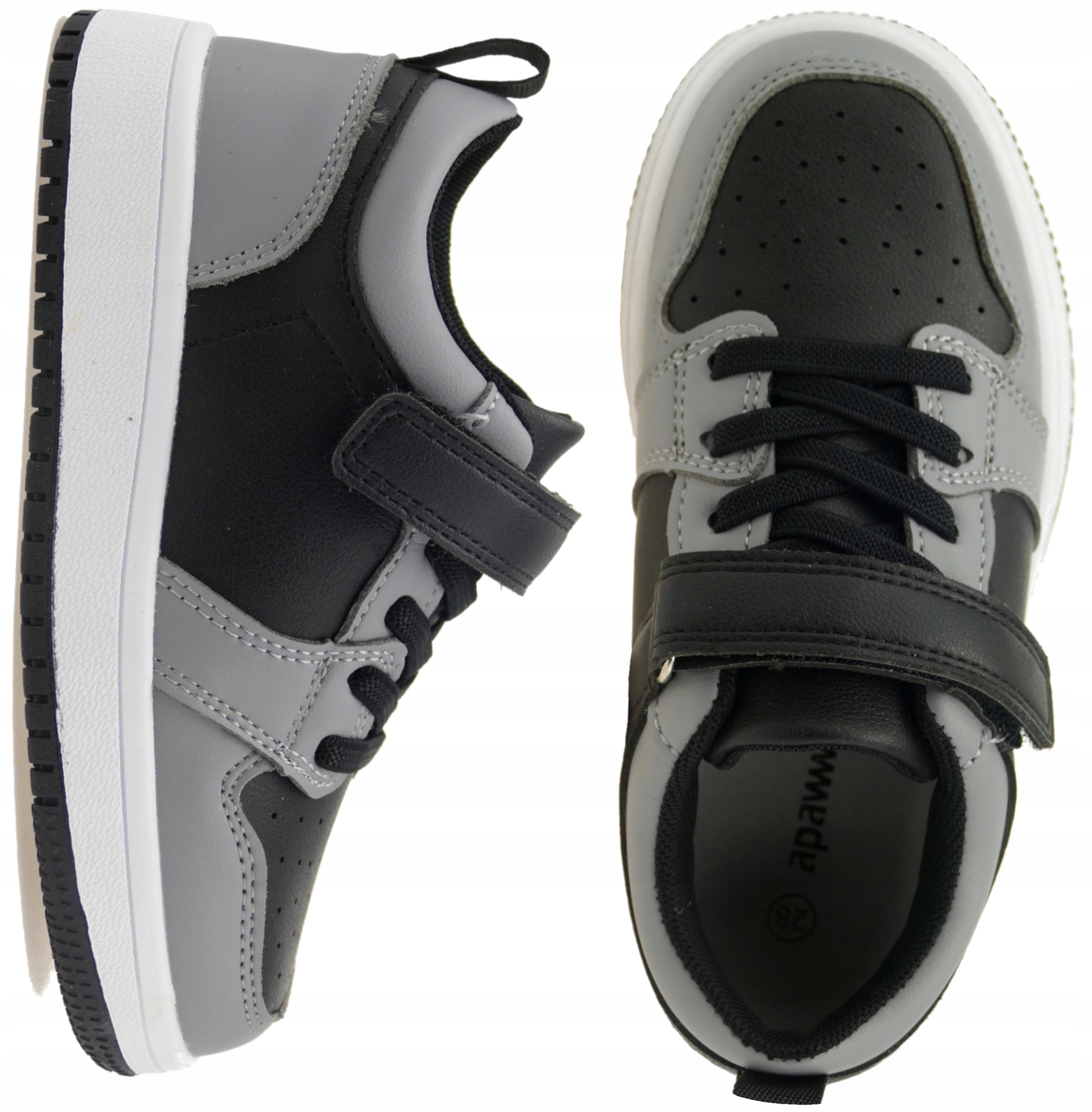 Apawwa спортивная обувь из искусственной кожи черный