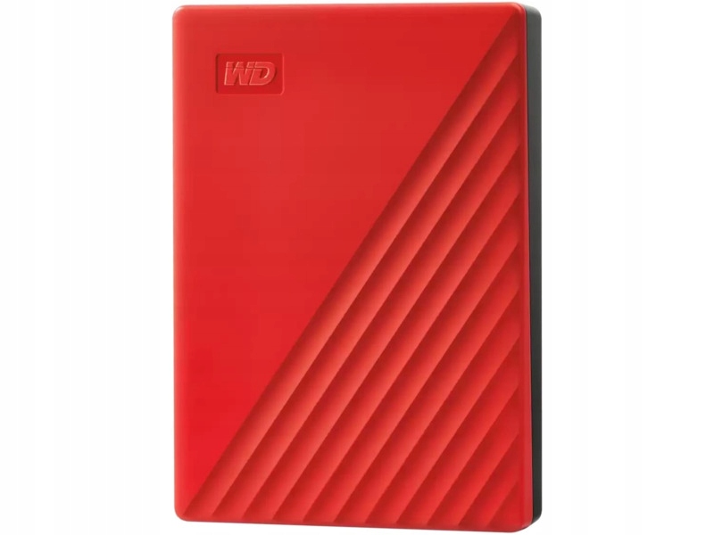 Wd My Passport 6TB portable Hdd USB3.0 USB2.0 compatible Red Retail
