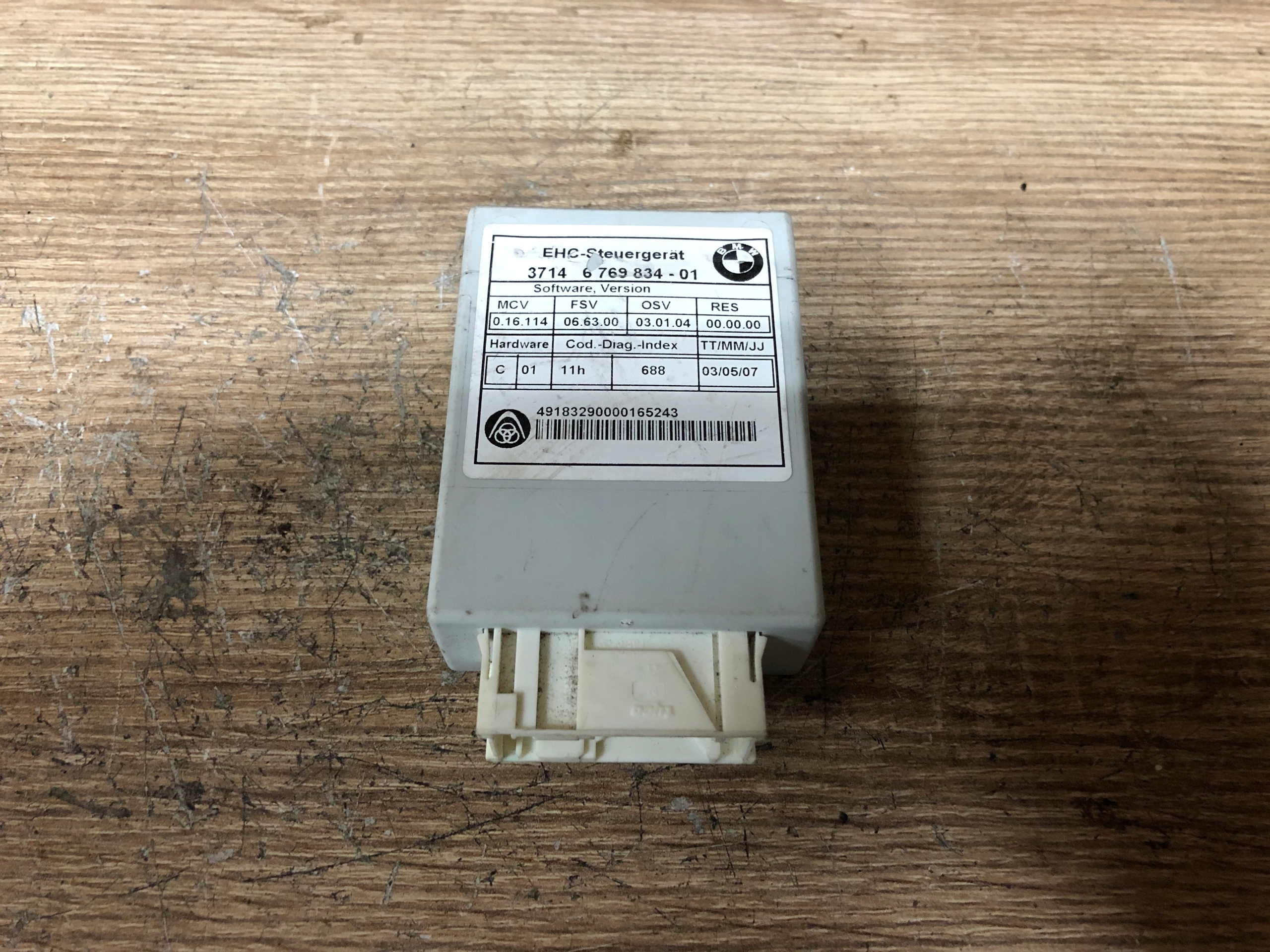 6769834 MODUL STEROWNIK NIVO BMW E60 E61 Part number 6769834