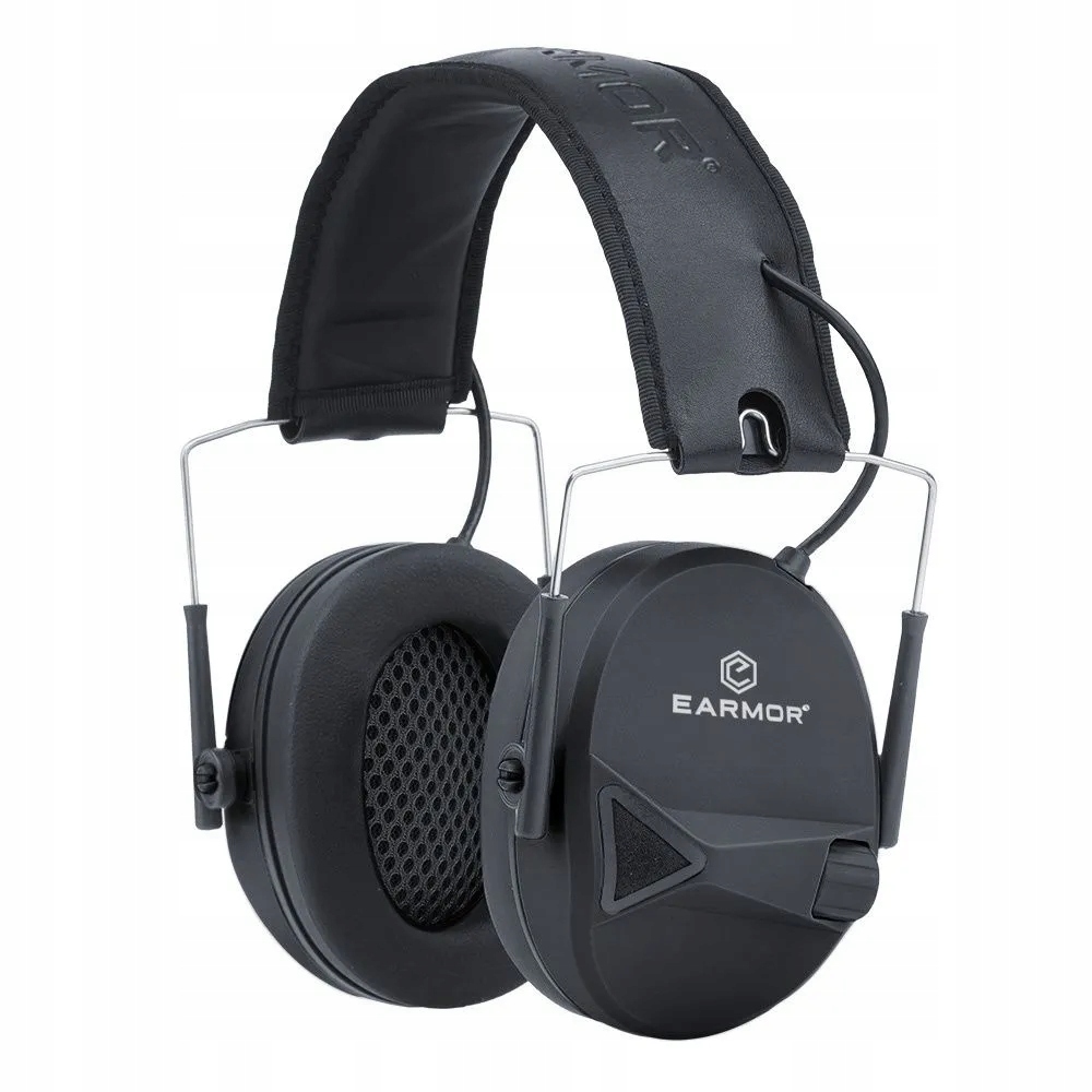 Earmor Aktivní chrániče sluchu M30 Černé M30-BK