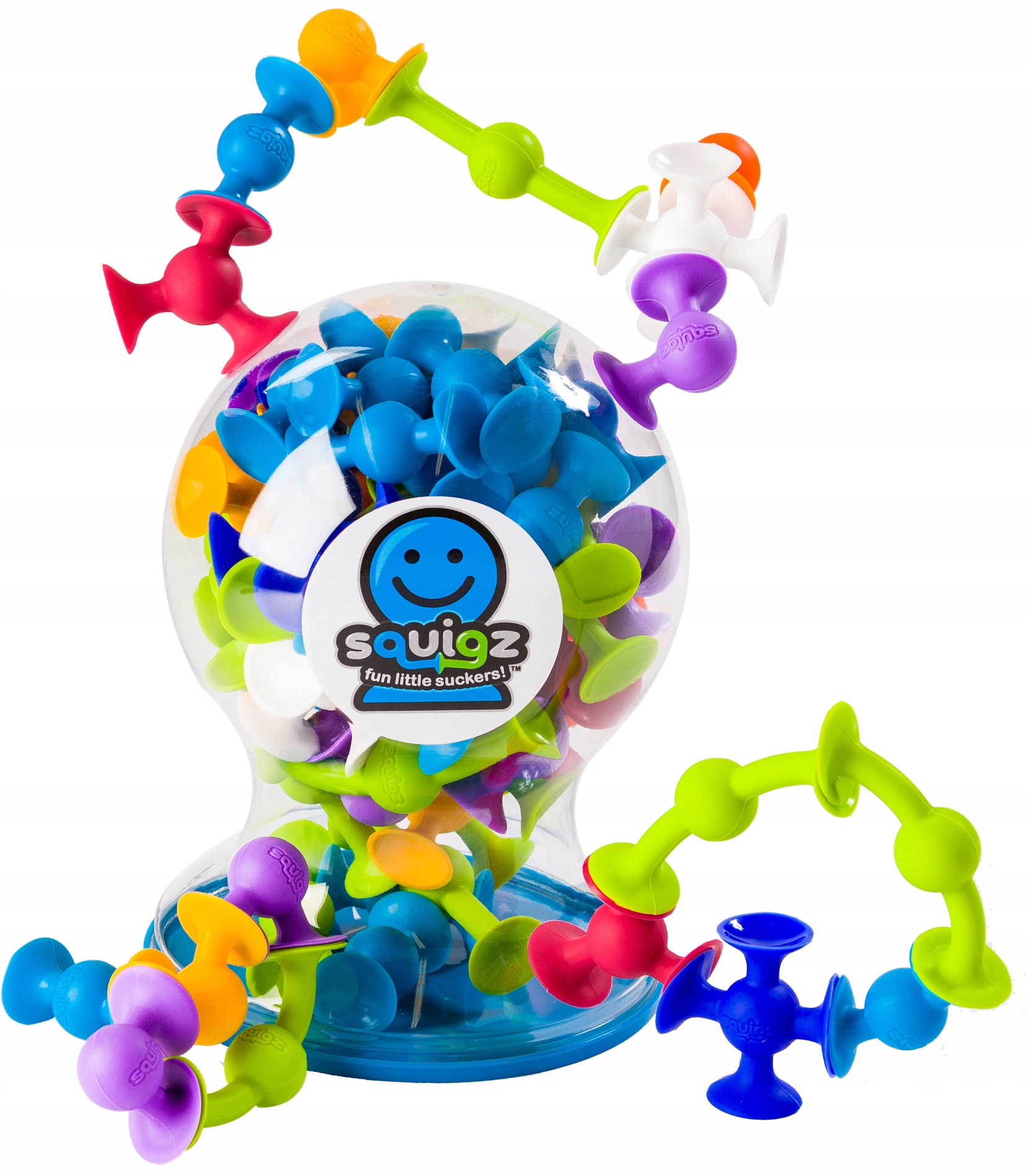 

Klocki Przyssawki Squigz Fat Brain Toys 50 sztuk