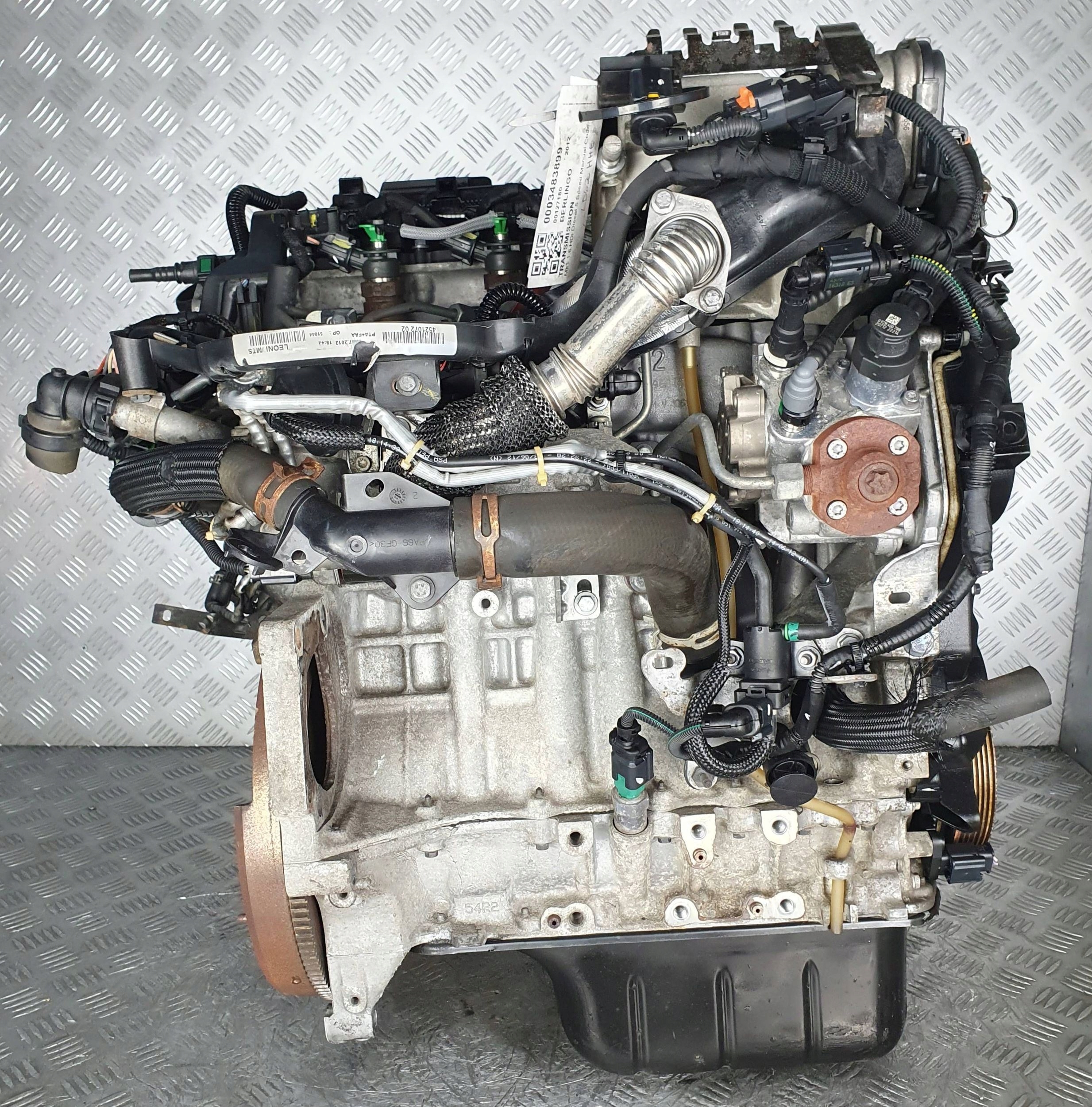 complete engine CITROEN PEUGEOT PSA 10JBEM 9H06 1.6 HDI ODPALANY @