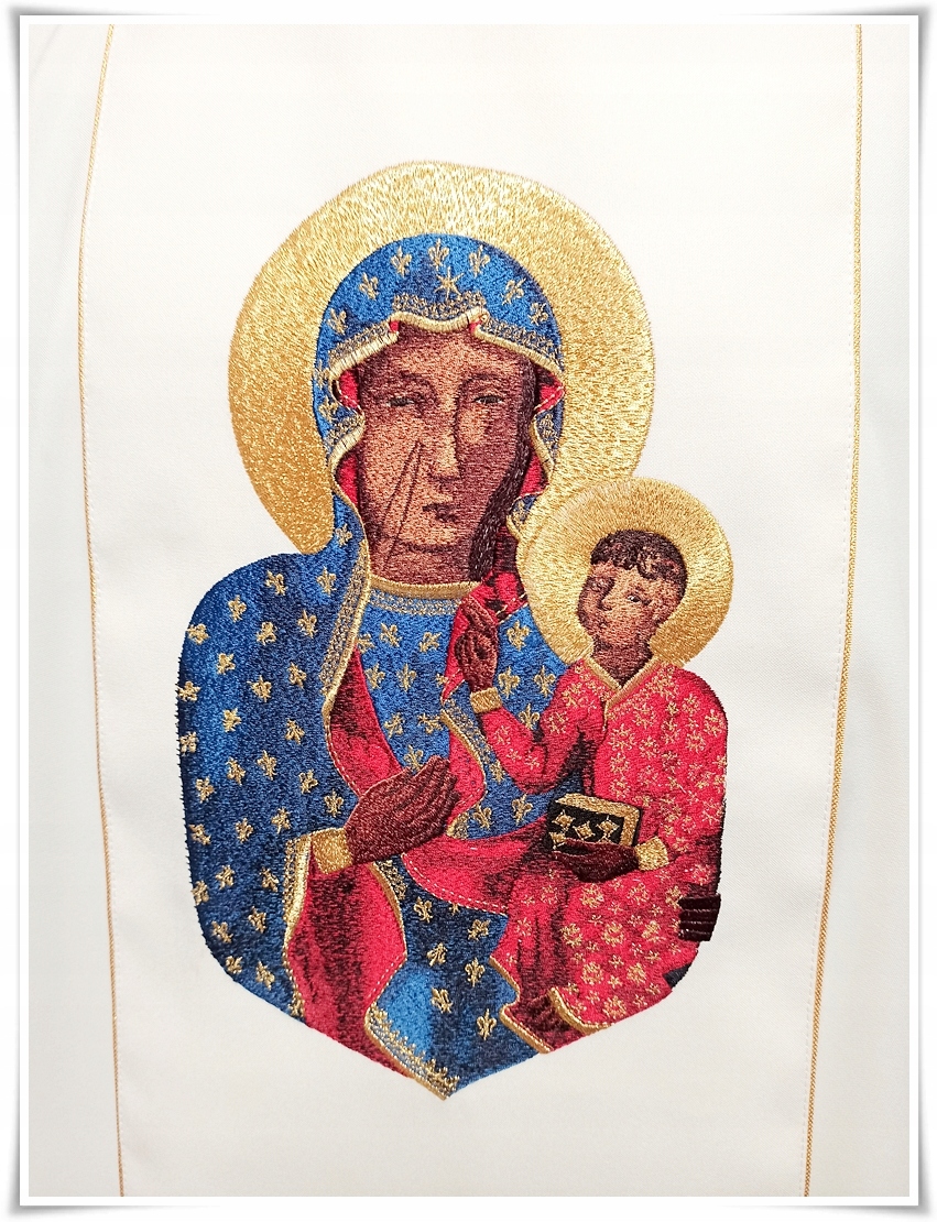 Ornat Gotycki Liturgiczny ecru KZO/195/05 Rozmiar uniwersalny