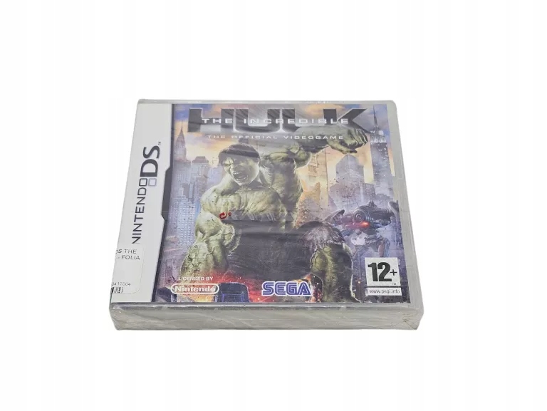GRA NINTENDO DS THE INCREDIBLE HULK - FOLIA
