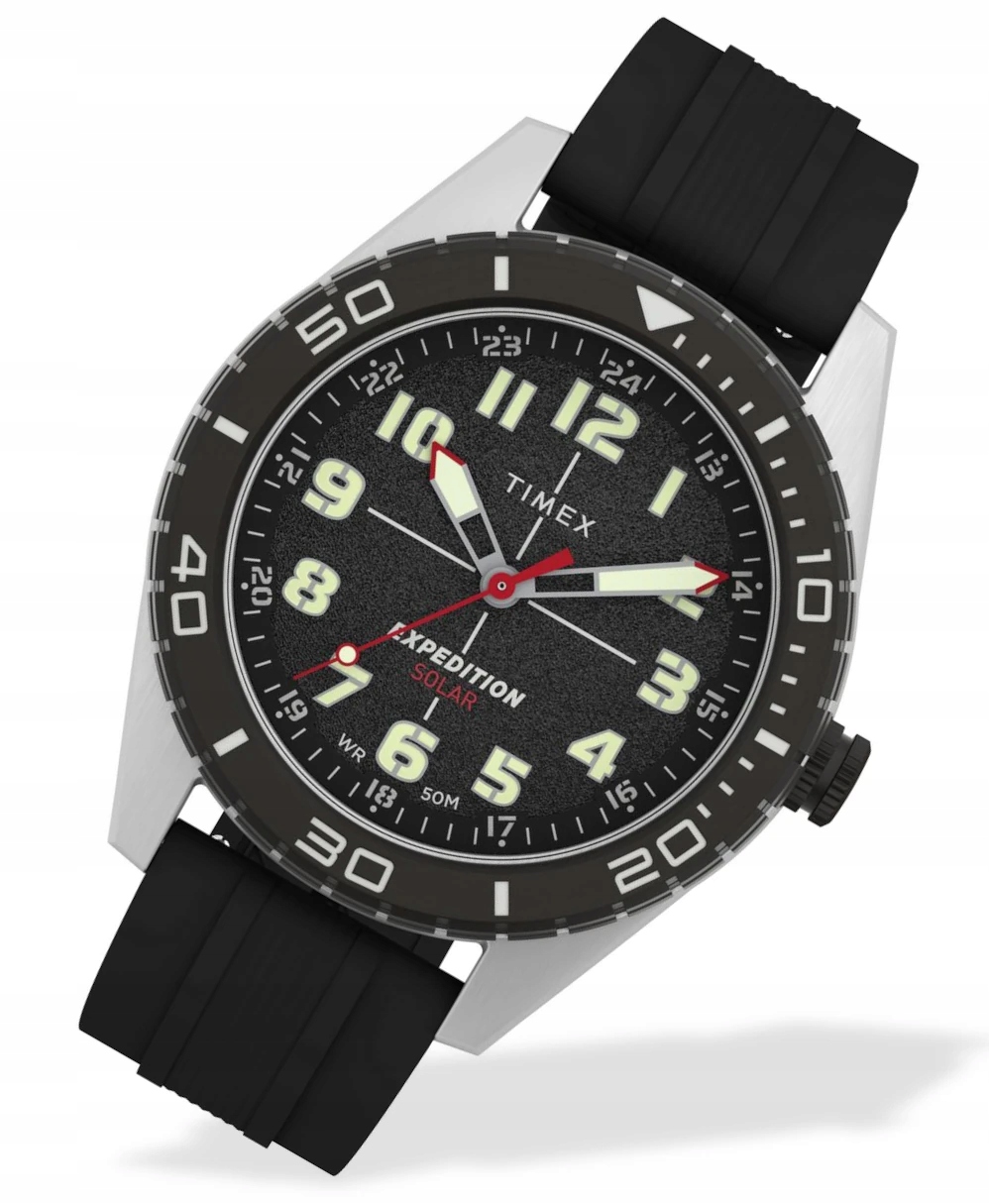 Pánské hodinky na řemínku Timex Expedition TW4B30800 Solar Krabička Gravírování Bonus