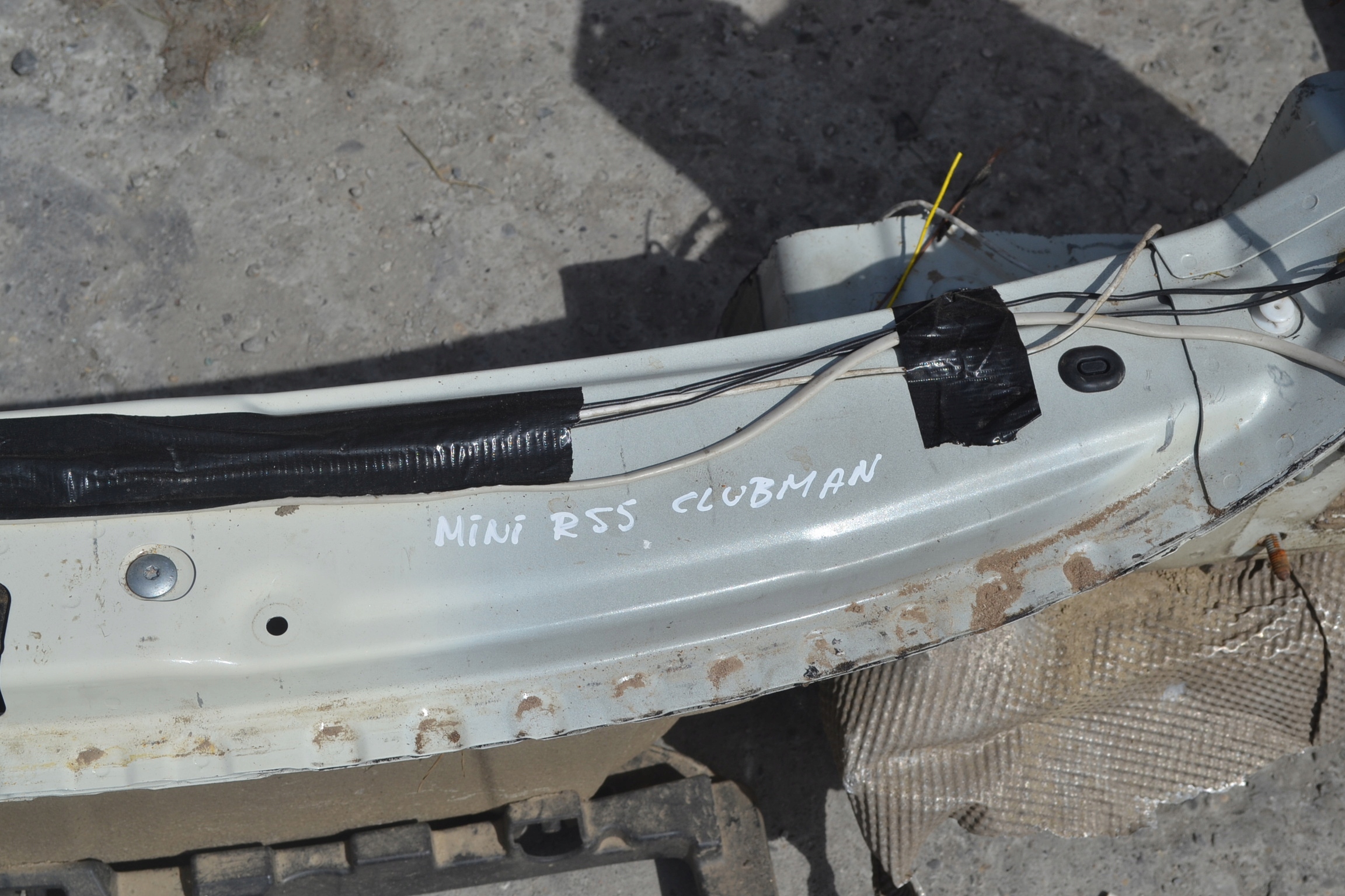 Mini Cooper CLUBMAN R55 R56 rear panel sump