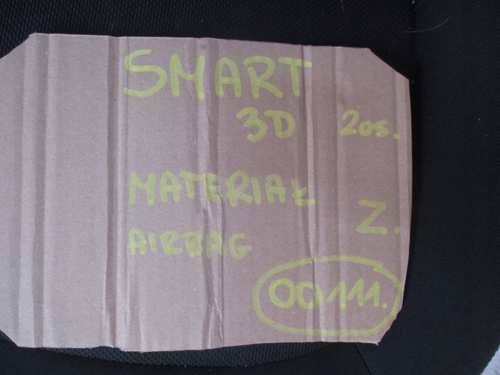 sedile Destra passeggeri SMART 3DRZWI A453