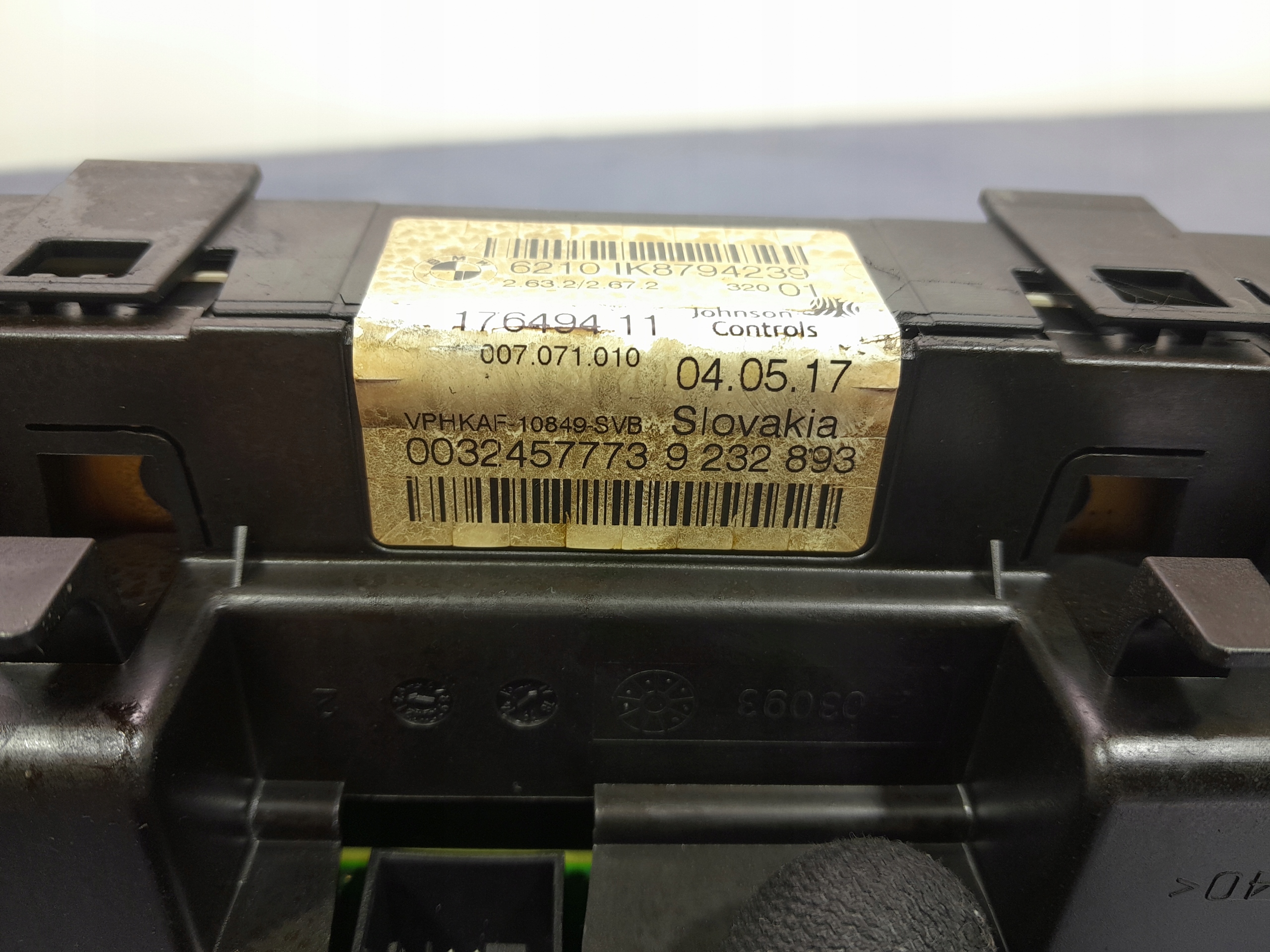 спидометр часы серия BMW OE 9232893